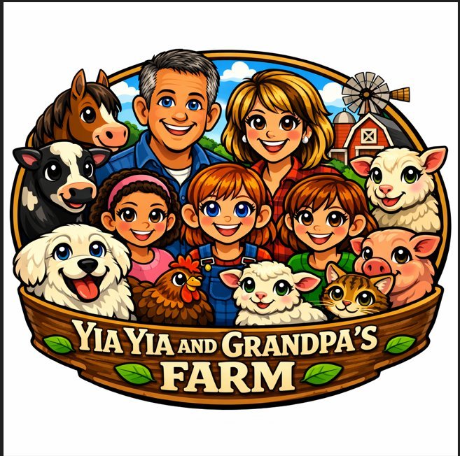 YiaYia and Grandpa's Farm logo